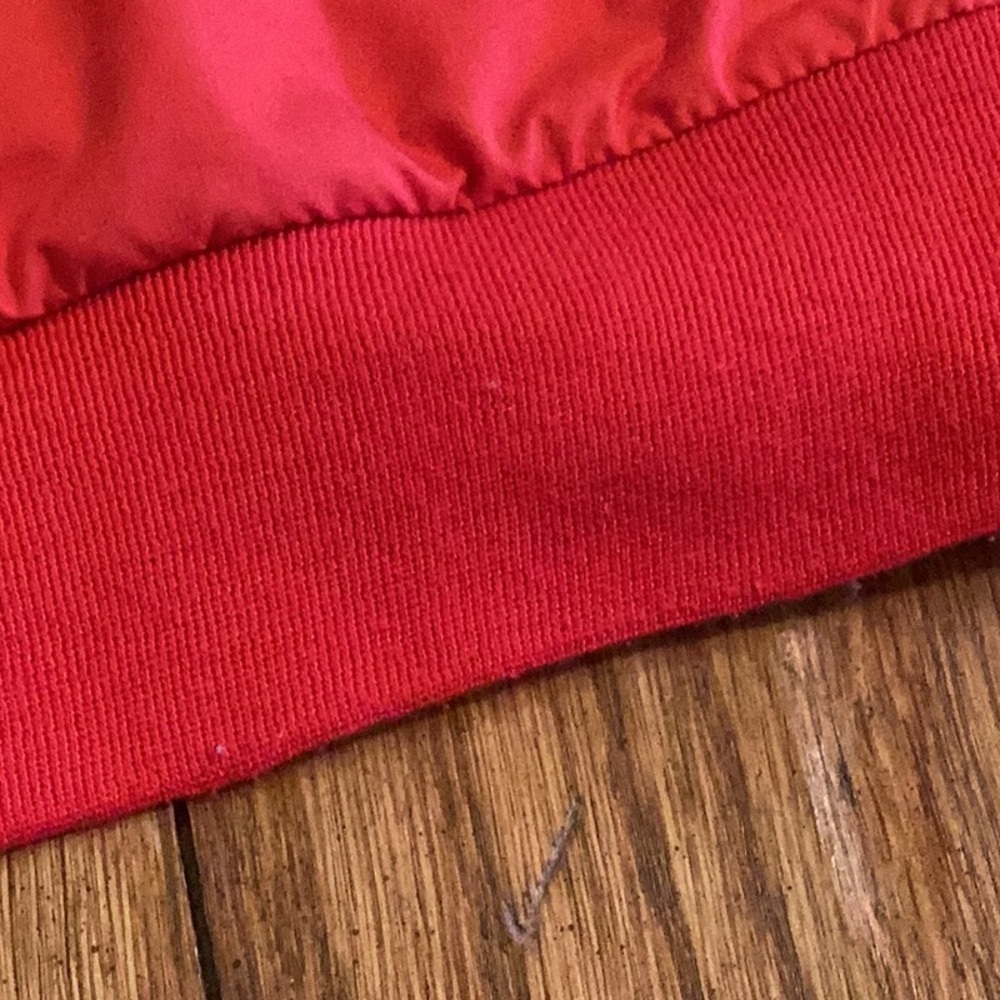 Nike Red and Aqua Hooded Jacket. Loose fit, boys size extra large - Picture 8 of 13